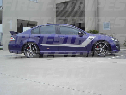 FORD " FG GT Mk2 " FALCON XR8 XR6 " Side Stripes " BOSS 335