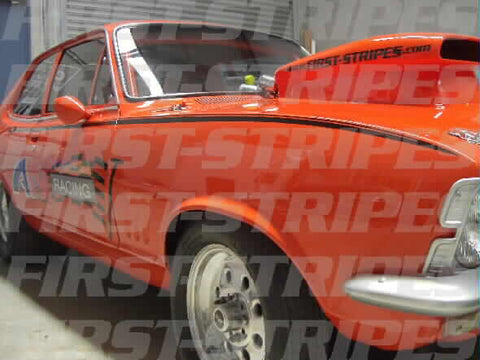 Holden LC GTR TORANA ' Side Stripe Kit '