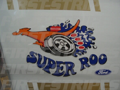 "SUPER ROO DECALS" Suit Mk1 GT CAPRI or XW GT FALCON