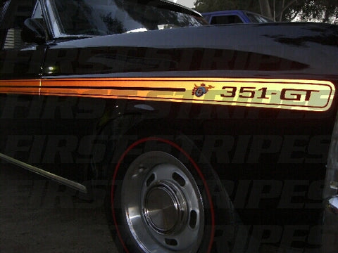 FORD XY GT HO FALCON ' REFLECTIVE STRIPE KIT '
