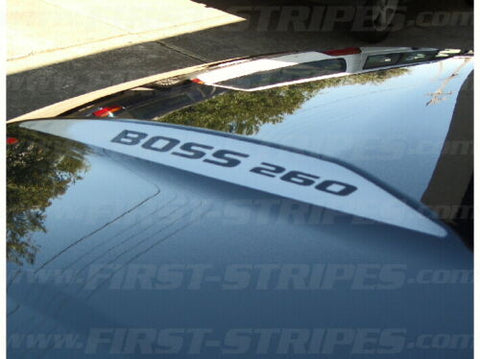 FORD " BA - BF GT " FALCON XR8 Bonnet Bulge Decals Boss 260 290