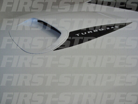 FORD TERRITORY "TURBO 245" Bonnet Bulge Scoop Decals